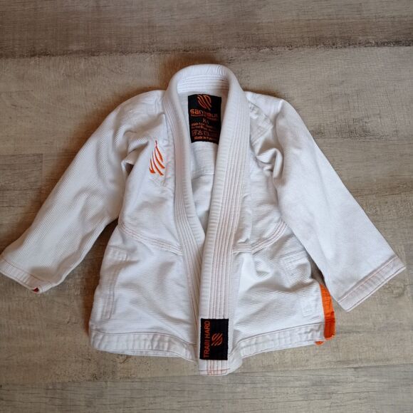 Sanabul Sports Youth Size K1 Future Legend Kids Jiu Jitsu Gi Cotton Top Only - Picture 1 of 6